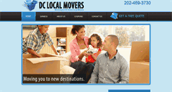 Desktop Screenshot of dclocalmovers.com